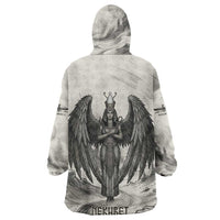 Nekhbet Egyptian Wearable Blanket Hoodie Vulture Goddess Mother of Protection Wings Claws Desert