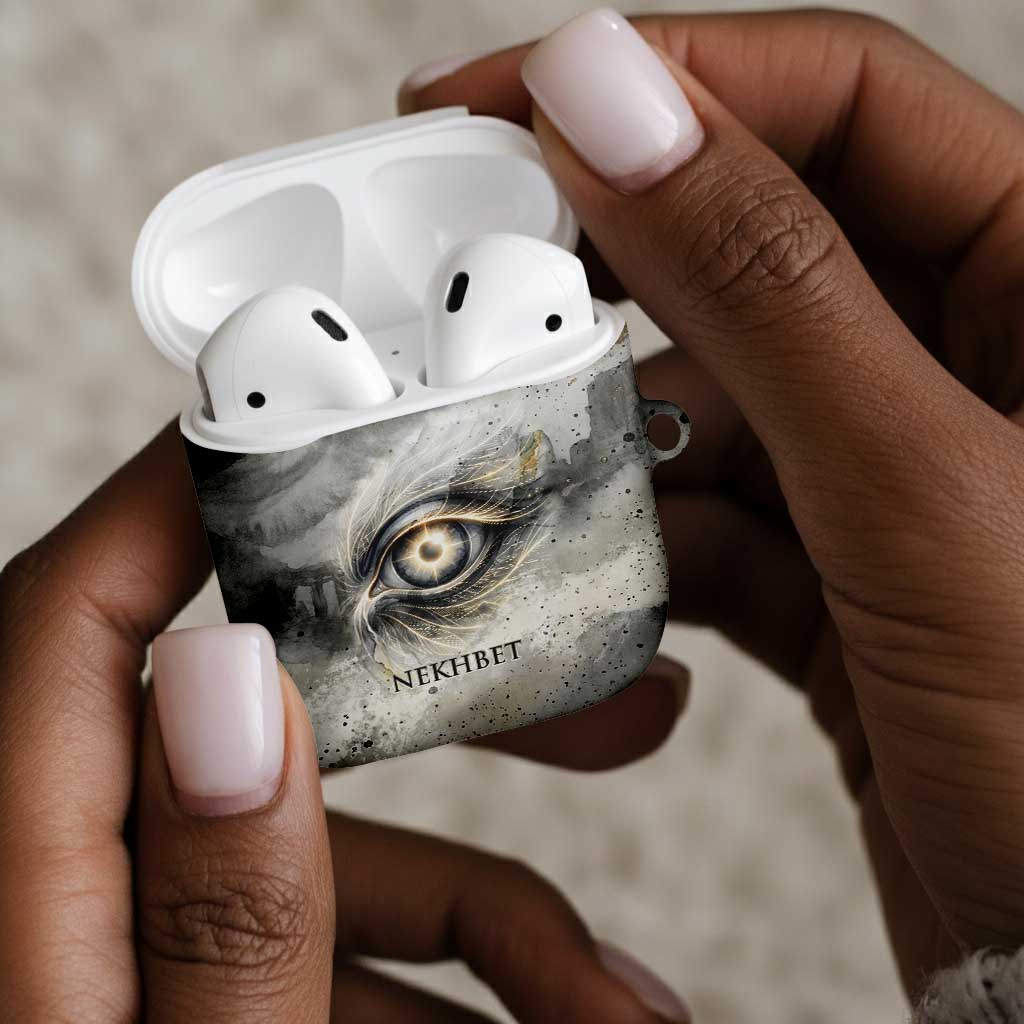 Nekhbet AirPods Case Vulture Goddess Eye of Protection Sovereign of Upper Egypt