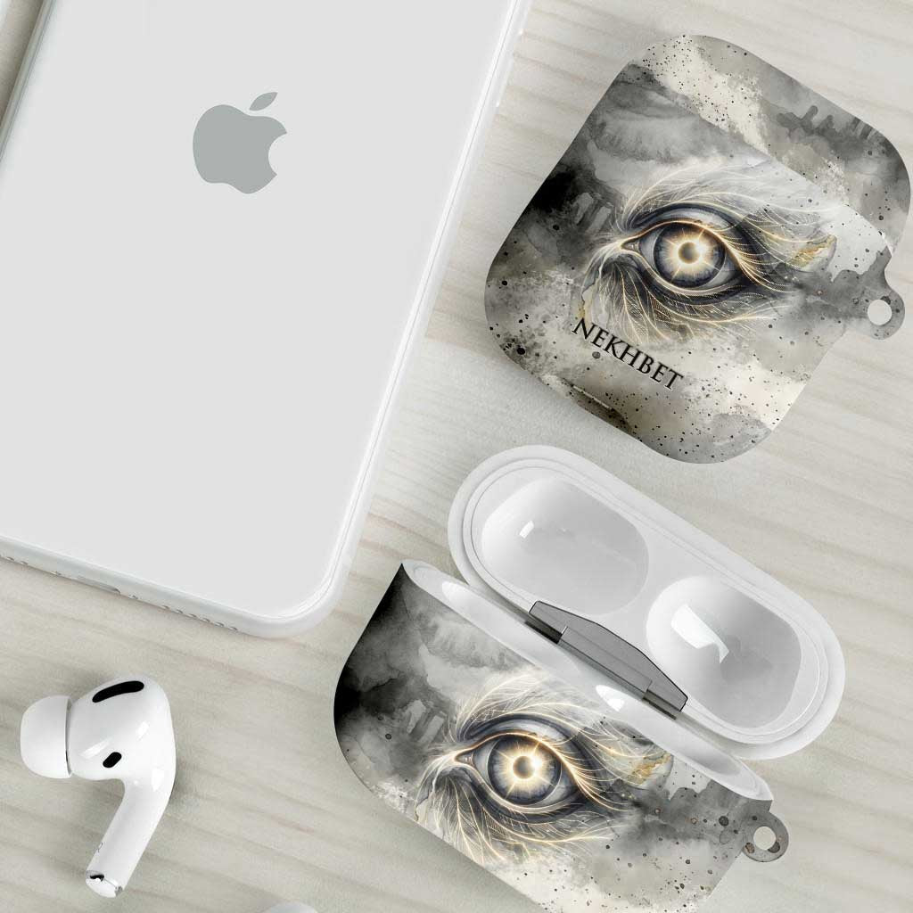 Nekhbet AirPods Case Vulture Goddess Eye of Protection Sovereign of Upper Egypt