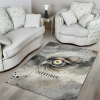 Nekhbet Area Rug Vulture Goddess Eye of Protection Sovereign of Upper Egypt