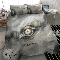 Nekhbet Bedding Set Vulture Goddess Eye of Protection Sovereign of Upper Egypt