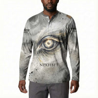 Nekhbet Button Sweatshirt Vulture Goddess Eye of Protection Sovereign of Upper Egypt