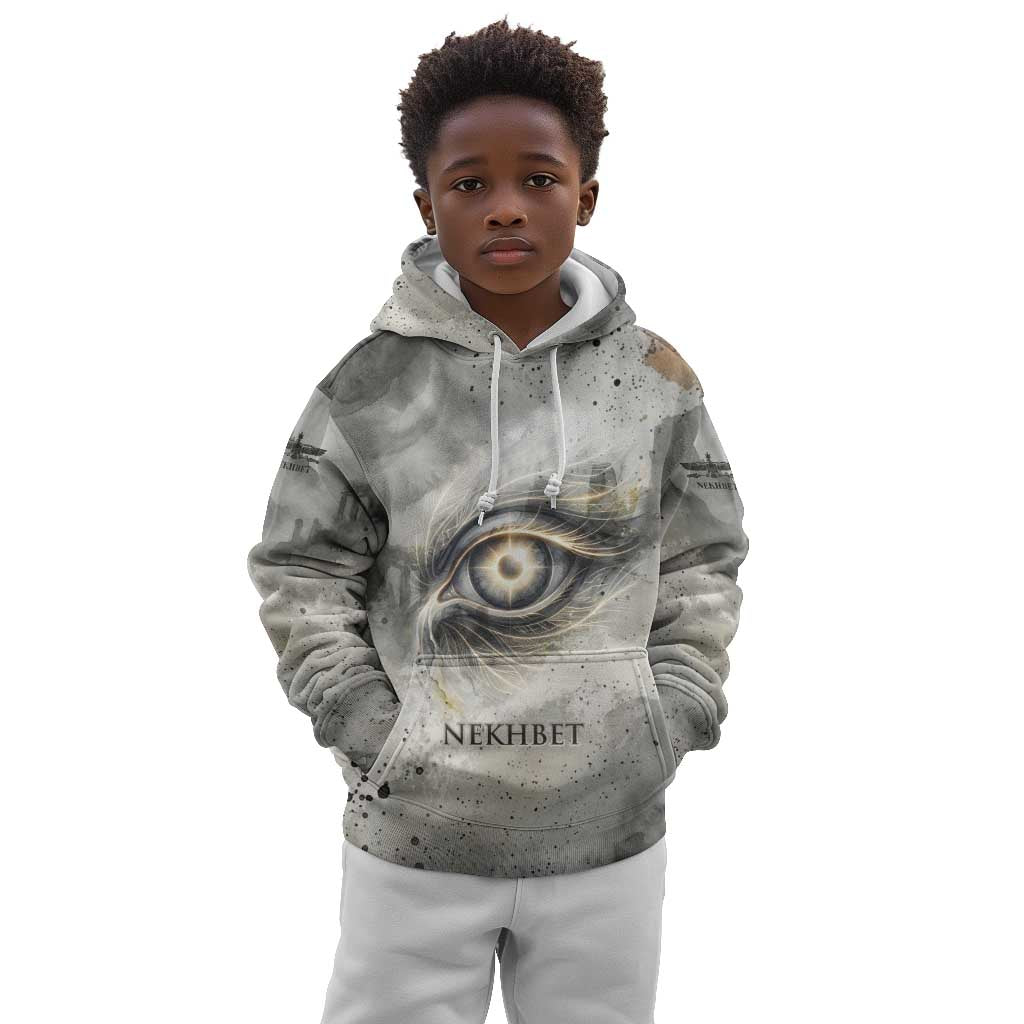 Nekhbet Kid Hoodie Vulture Goddess Eye of Protection Sovereign of Upper Egypt