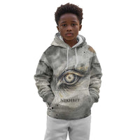 Nekhbet Kid Hoodie Vulture Goddess Eye of Protection Sovereign of Upper Egypt