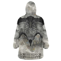 Nekhbet Kid Wearable Blanket Hoodie Vulture Goddess Eye of Protection Sovereign of Upper Egypt