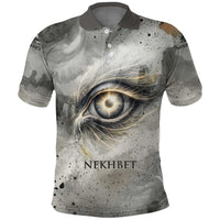 Nekhbet Polo Shirt Vulture Goddess Eye of Protection Sovereign of Upper Egypt