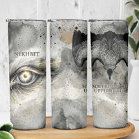Nekhbet Skinny Tumbler Vulture Goddess Eye of Protection Sovereign of Upper Egypt