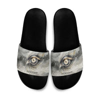 Nekhbet Slide Sandals Vulture Goddess Eye of Protection Sovereign of Upper Egypt