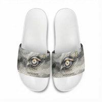 Nekhbet Slide Sandals Vulture Goddess Eye of Protection Sovereign of Upper Egypt