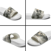 Nekhbet Slide Sandals Vulture Goddess Eye of Protection Sovereign of Upper Egypt