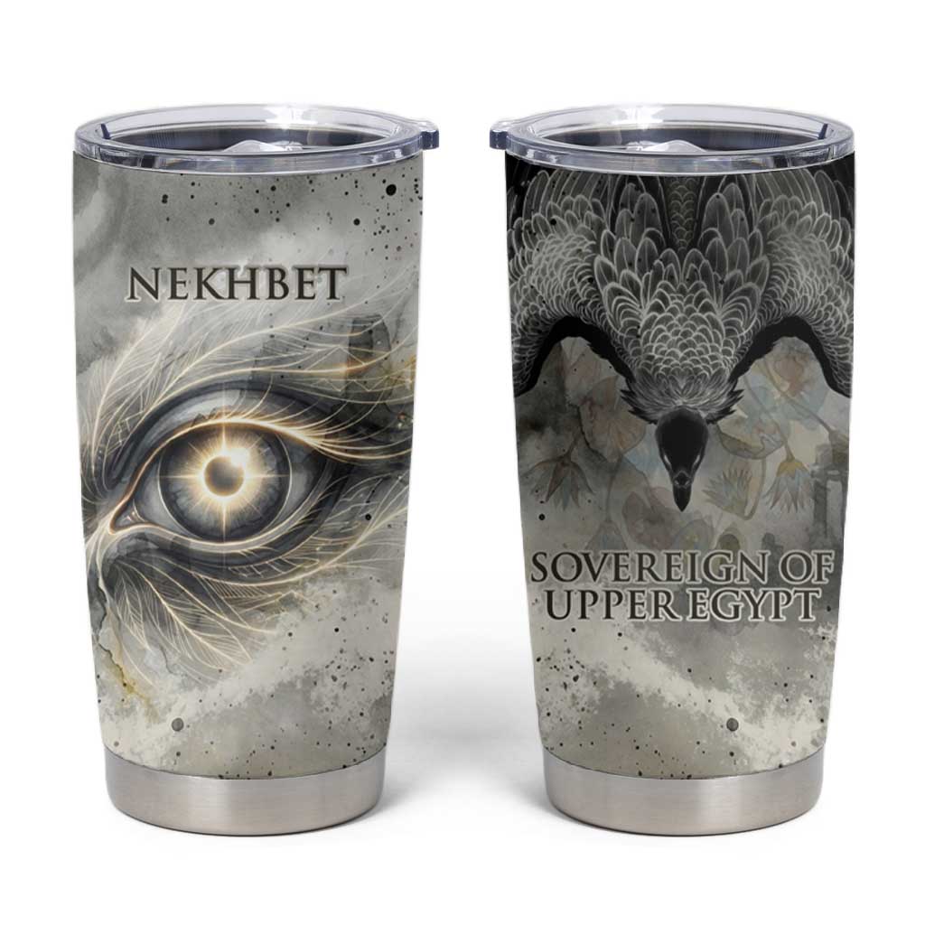 Nekhbet Tumbler Cup Vulture Goddess Eye of Protection Sovereign of Upper Egypt