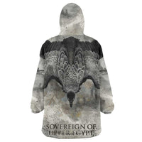 Nekhbet Wearable Blanket Hoodie Vulture Goddess Eye of Protection Sovereign of Upper Egypt