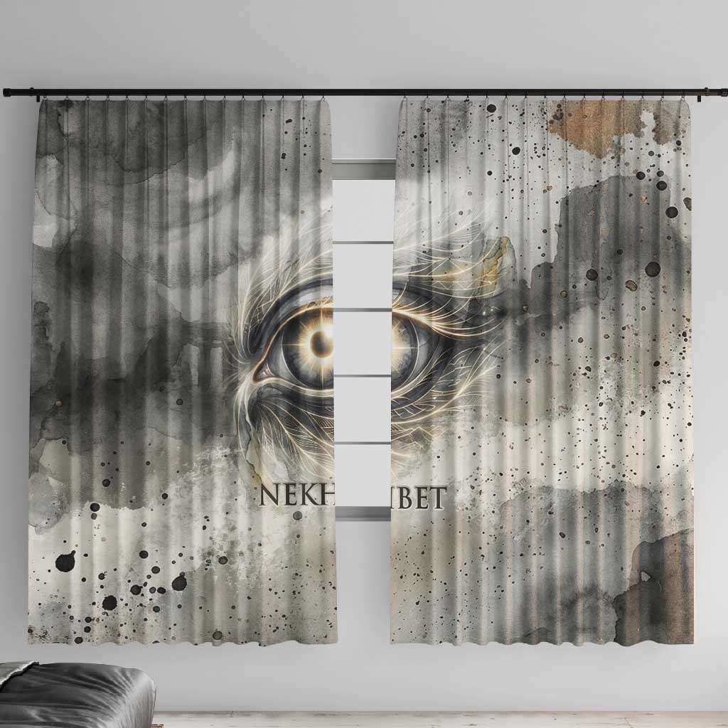 Nekhbet Window Curtain Vulture Goddess Eye of Protection Sovereign of Upper Egypt