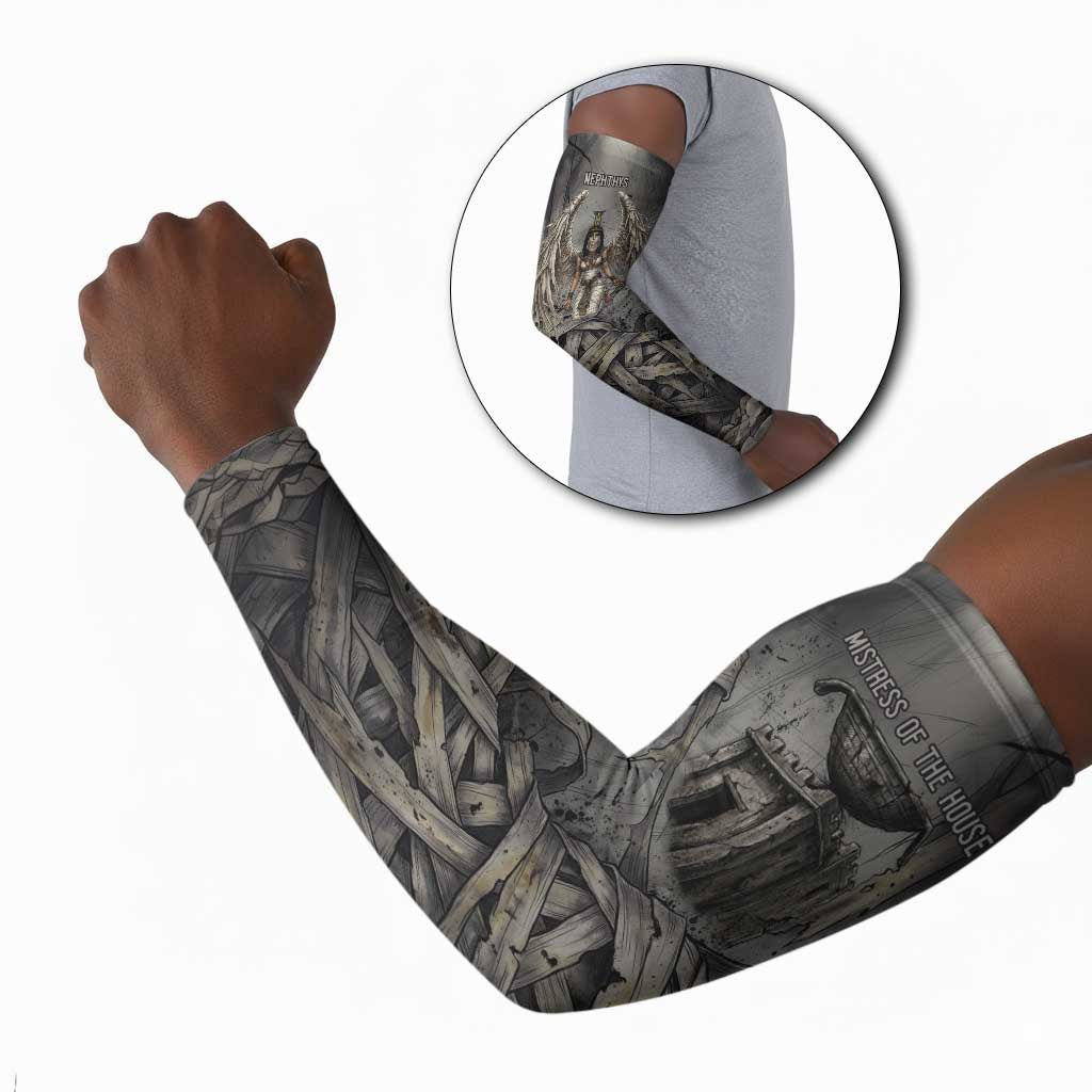 Nephthys Arm Sleeves Mistress of the House Egyptian Goddess Wings