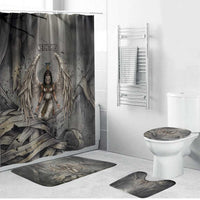 Nephthys Bathroom Set Mistress of the House Egyptian Goddess Wings