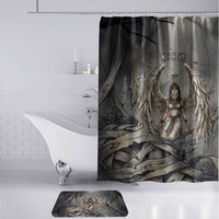 Nephthys Bathroom Set Mistress of the House Egyptian Goddess Wings
