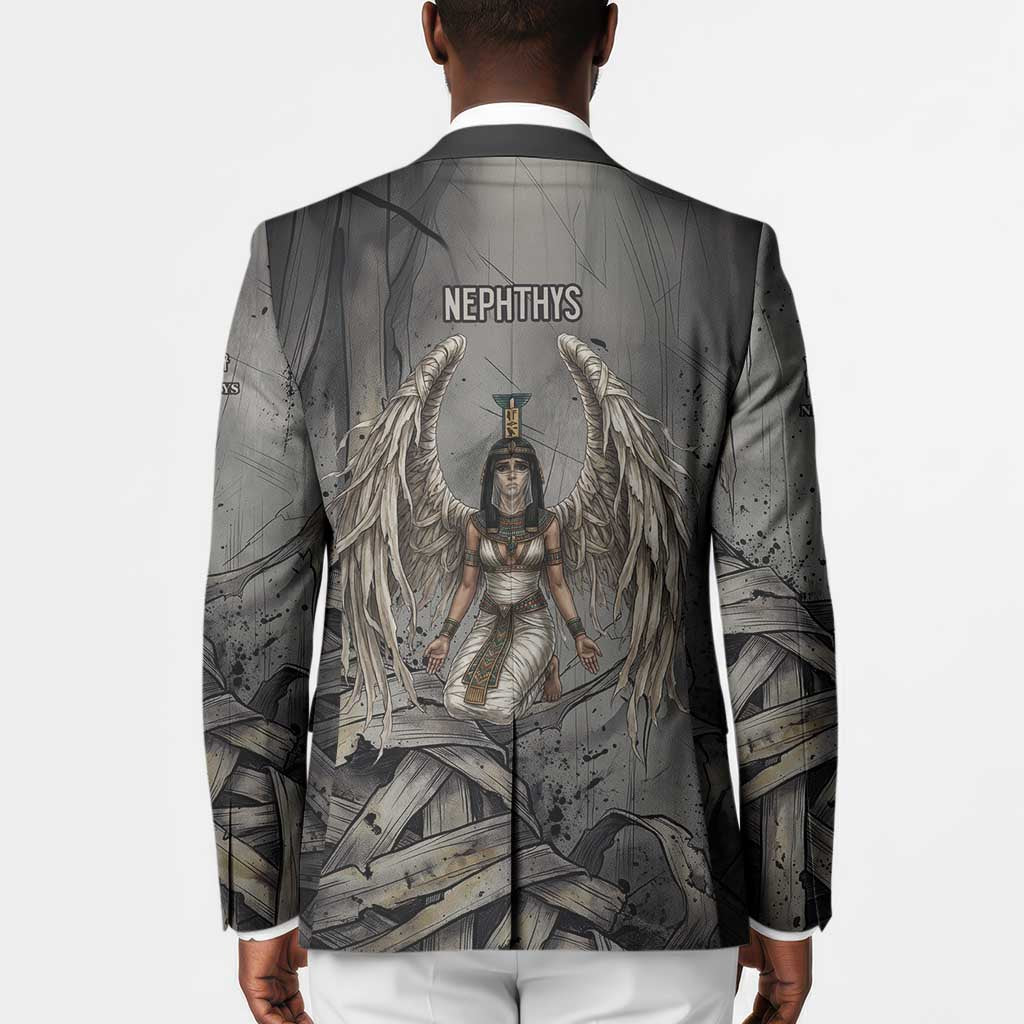 Nephthys Blazer Mistress of the House Egyptian Goddess Wings