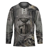 Nephthys Hockey Jersey Mistress of the House Egyptian Goddess Wings