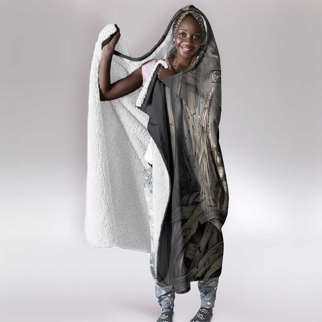 Nephthys Hooded Blanket Mistress of the House Egyptian Goddess Wings