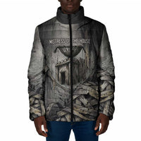 Nephthys Padded Jacket Mistress of the House Egyptian Goddess Wings