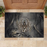 Nephthys Rubber Doormat Mistress of the House Egyptian Goddess Wings