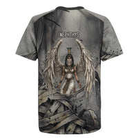 Nephthys Rugby Jersey Mistress of the House Egyptian Goddess Wings