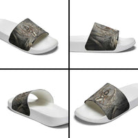 Nephthys Slide Sandals Mistress of the House Egyptian Goddess Wings