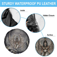 Nephthys Spare Tire Cover Mistress of the House Egyptian Goddess Wings