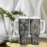 Nephthys Tumbler With Handle Mistress of the House Egyptian Goddess Wings