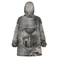 Nephthys Wearable Blanket Hoodie Mistress of the House Egyptian Goddess Wings