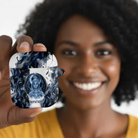 Nephthys Egyptian AirPods Case The Dark Sister Falcon Wings Moon Veil