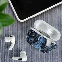 Nephthys Egyptian AirPods Case The Dark Sister Falcon Wings Moon Veil