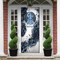 Nephthys Egyptian Door Cover The Dark Sister Falcon Wings Moon Veil