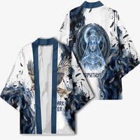 Nephthys Egyptian Kimono The Dark Sister Falcon Wings Moon Veil