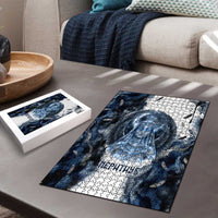 Nephthys Egyptian Puzzle The Dark Sister Falcon Wings Moon Veil
