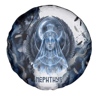 Nephthys Egyptian Spare Tire Cover The Dark Sister Falcon Wings Moon Veil