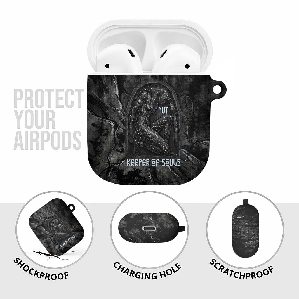 Nut AirPods Case Egyptian Keeper of Souls Celestial Stairway Ascension Path Cosmic Goddess of the Night Sky