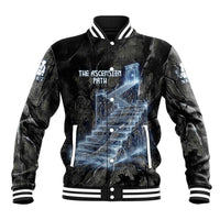 Nut Baseball Jacket Egyptian Keeper of Souls Celestial Stairway Ascension Path Cosmic Goddess of the Night Sky