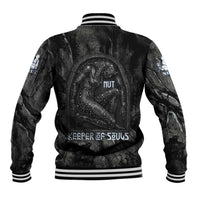 Nut Baseball Jacket Egyptian Keeper of Souls Celestial Stairway Ascension Path Cosmic Goddess of the Night Sky
