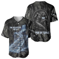 Nut Baseball Jersey Egyptian Keeper of Souls Celestial Stairway Ascension Path Cosmic Goddess of the Night Sky