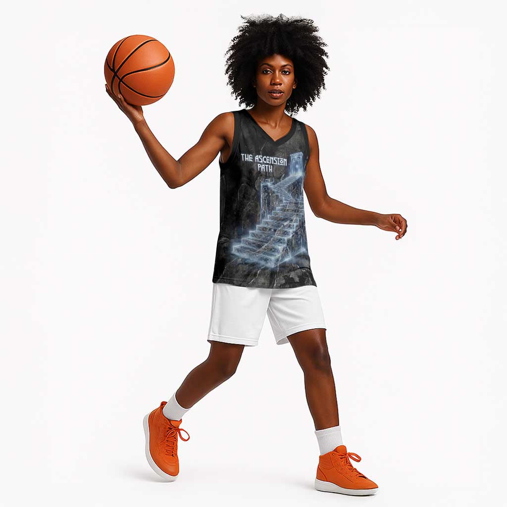Nut Basketball Jersey Egyptian Keeper of Souls Celestial Stairway Ascension Path Cosmic Goddess of the Night Sky