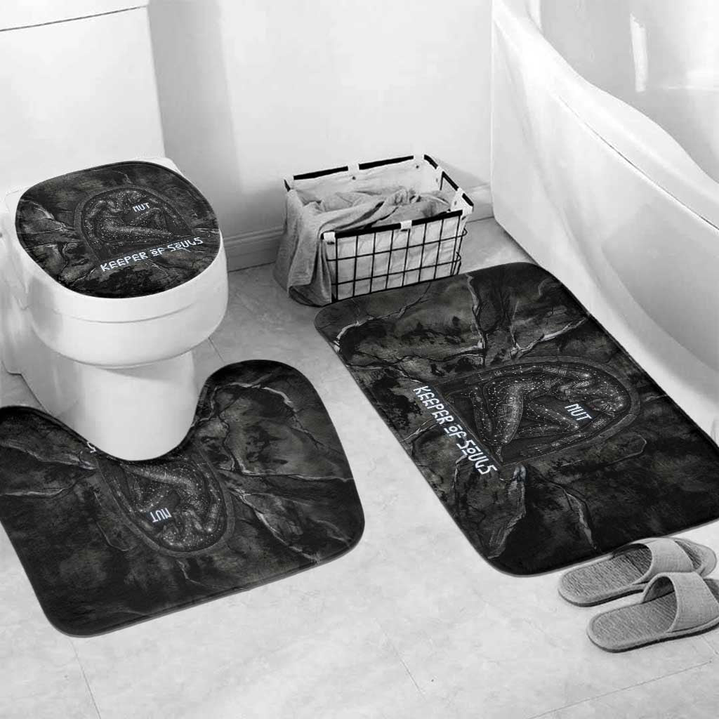 Nut Bathroom Set Egyptian Keeper of Souls Celestial Stairway Ascension Path Cosmic Goddess of the Night Sky