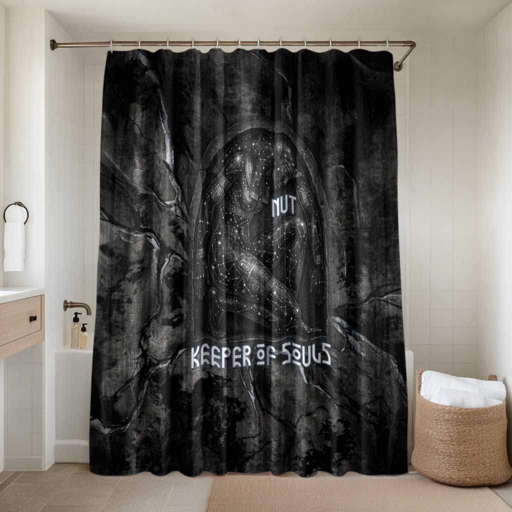 Nut Bathroom Set Egyptian Keeper of Souls Celestial Stairway Ascension Path Cosmic Goddess of the Night Sky