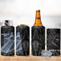 Nut 4 in 1 Can Cooler Tumbler Egyptian Keeper of Souls Celestial Stairway Ascension Path Cosmic Goddess of the Night Sky
