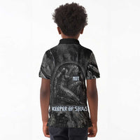 Nut Kid Polo Shirt Egyptian Keeper of Souls Celestial Stairway Ascension Path Cosmic Goddess of the Night Sky
