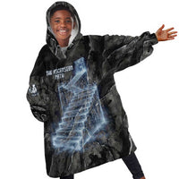 Nut Kid Wearable Blanket Hoodie Egyptian Keeper of Souls Celestial Stairway Ascension Path Cosmic Goddess of the Night Sky