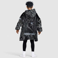 Nut Kid Wearable Blanket Hoodie Egyptian Keeper of Souls Celestial Stairway Ascension Path Cosmic Goddess of the Night Sky