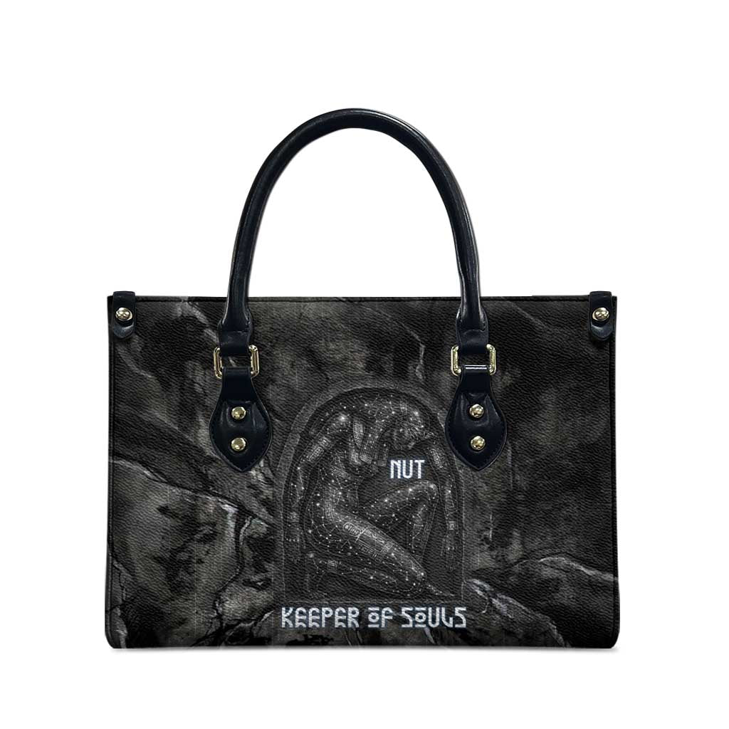 Nut Leather Bag Egyptian Keeper of Souls Celestial Stairway Ascension Path Cosmic Goddess of the Night Sky