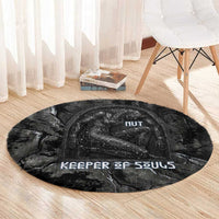 Nut Round Carpet Egyptian Keeper of Souls Celestial Stairway Ascension Path Cosmic Goddess of the Night Sky