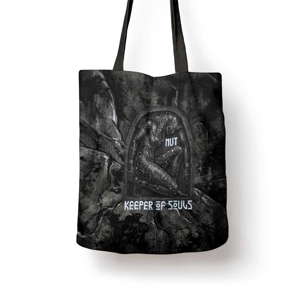 Nut Tote Bag Egyptian Keeper of Souls Celestial Stairway Ascension Path Cosmic Goddess of the Night Sky